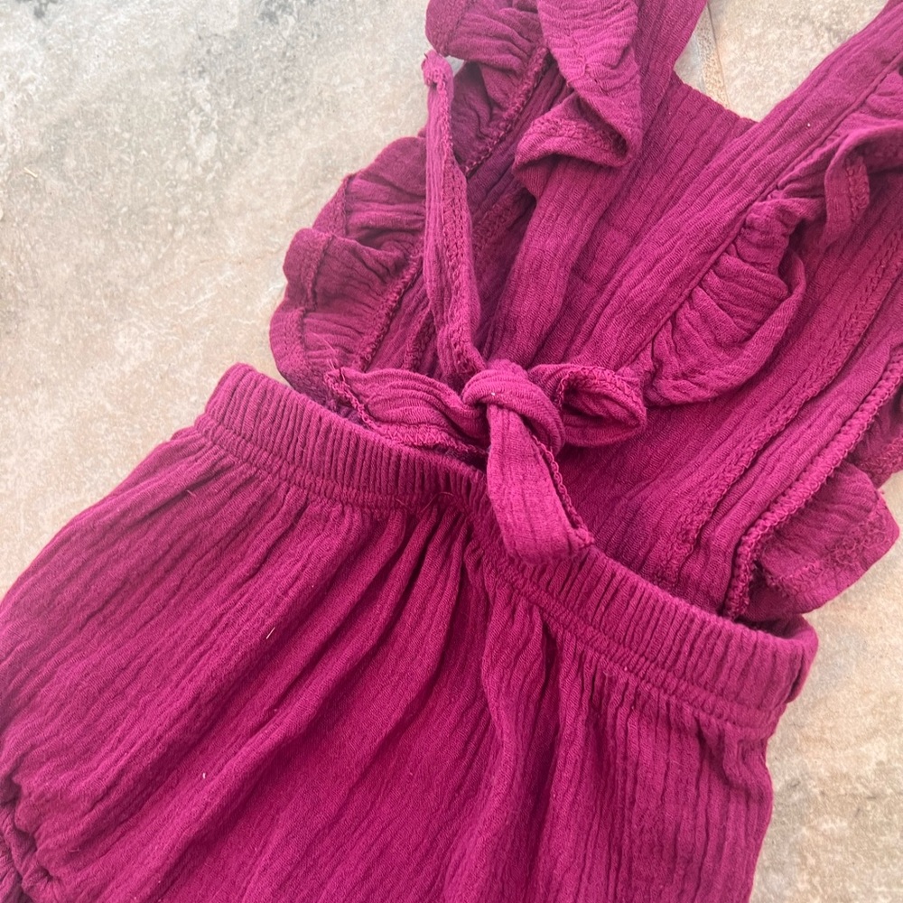 New Little Rabbit Wears Purple Baby Toddler Girls Romper - Picture 6 of 6
